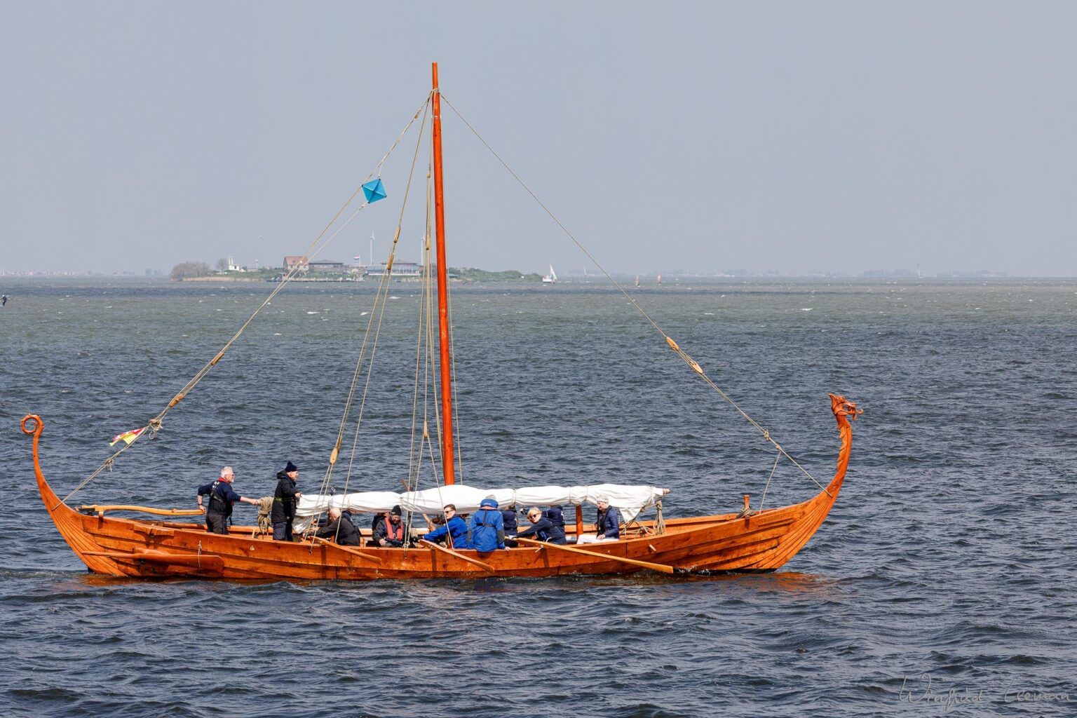 Meeroeien in een Vikingschip!